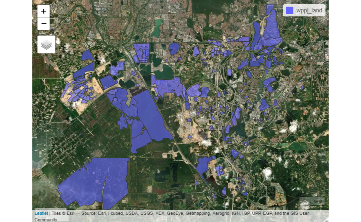 Putrajaya/Cyberjaya land use